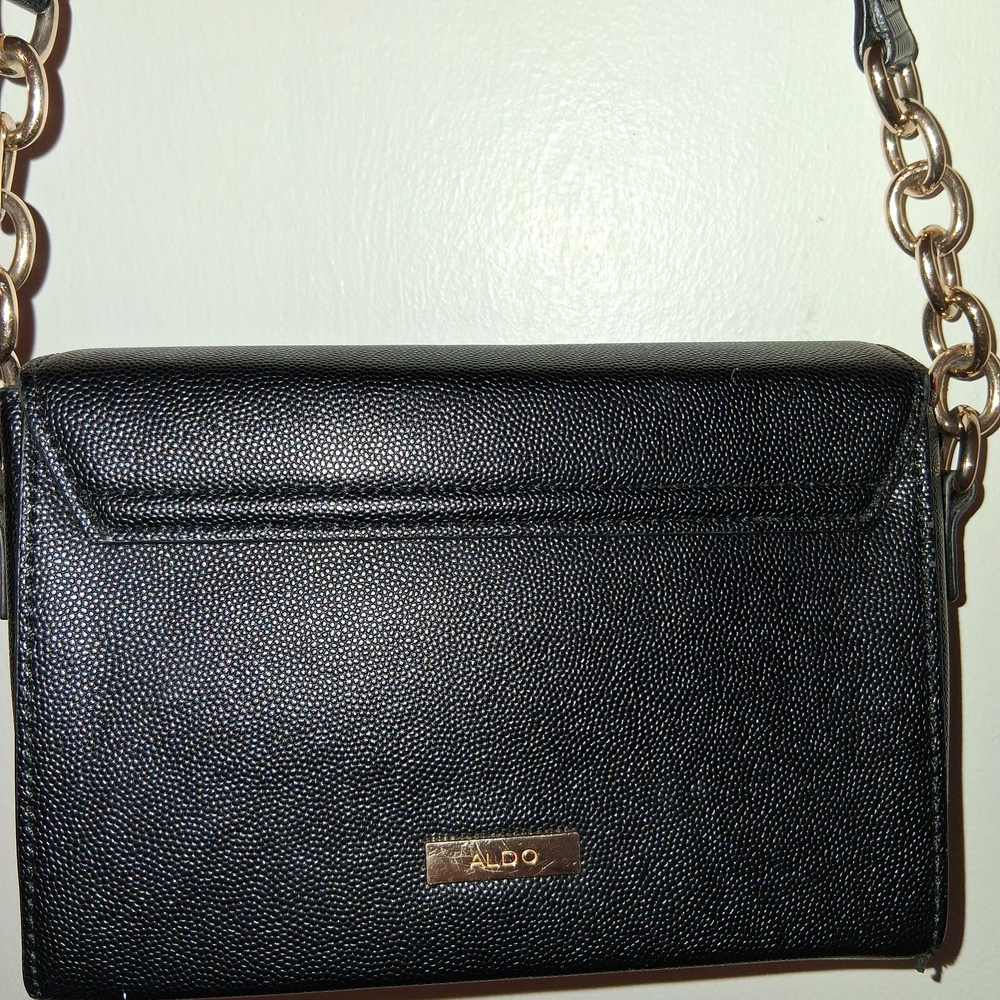 Aldo Black Chain Strap Women's Bag